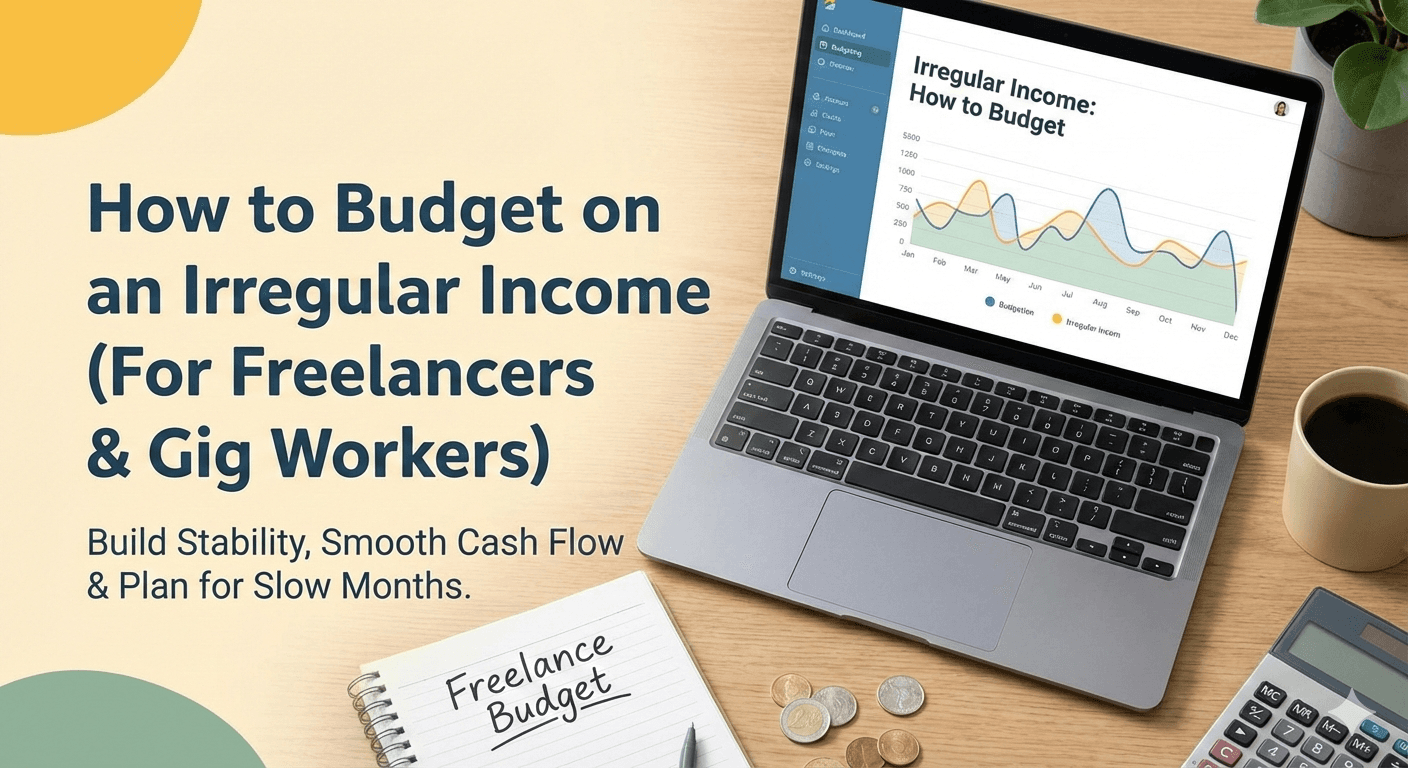 How to Budget on an Irregular Income (For Freelancers & Gig Workers)