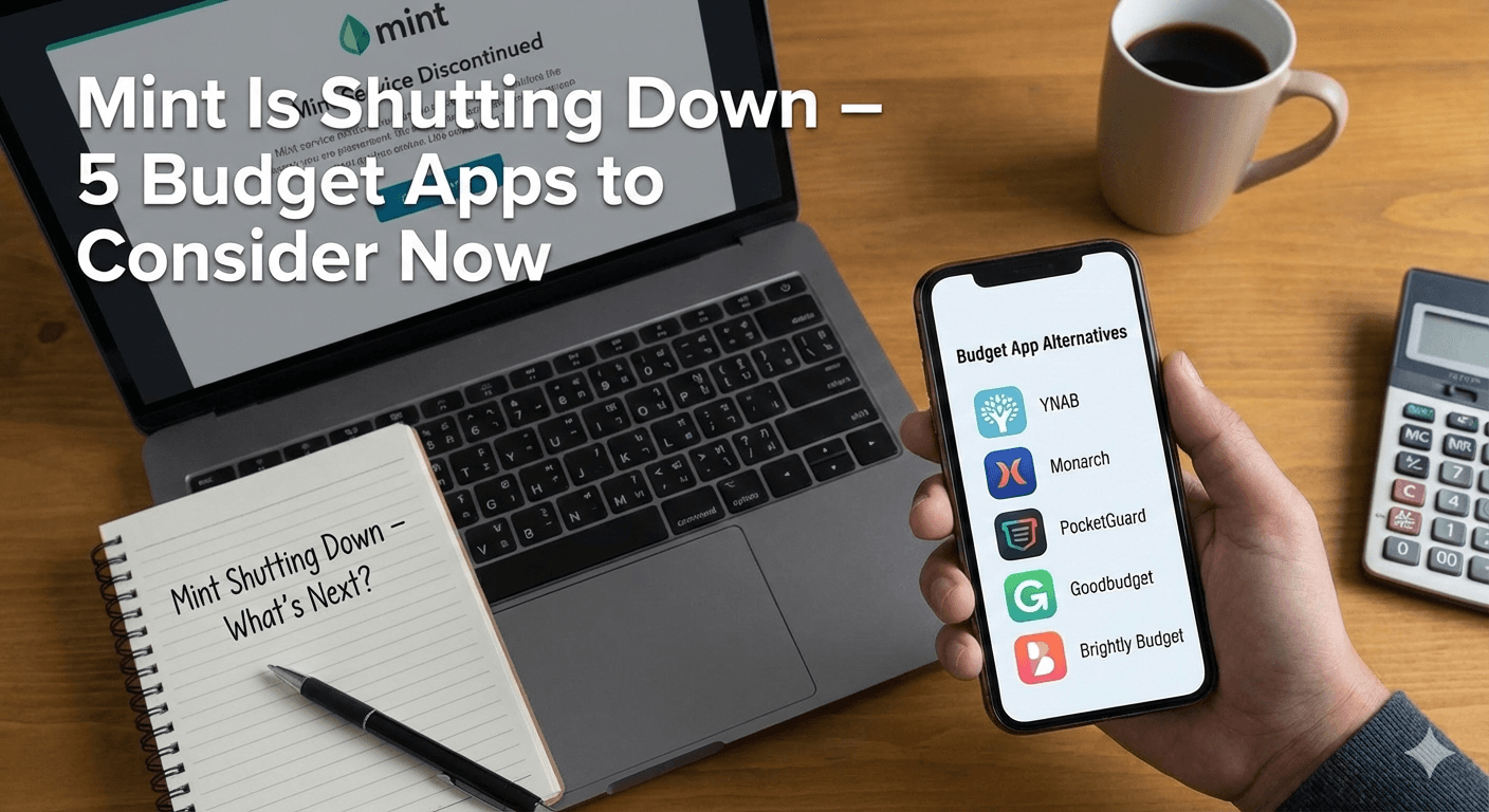 Mint Is Shutting Down – 5 Budget Apps to Consider Now